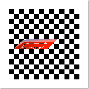 Checkered Flag Posters and Art